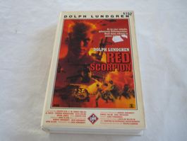 VHS Rarität - Red Scorpion - Dolph Lundg - Erstausgabe 80er