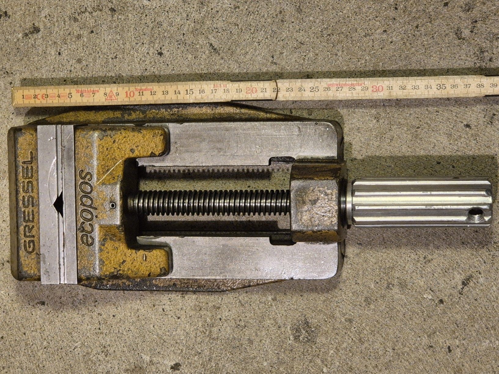 Gressel Tutti gli attrezzi: Gressel ecopos Schraubstock 125mm  – Usato da Weinfelden venduto da Sladjan68