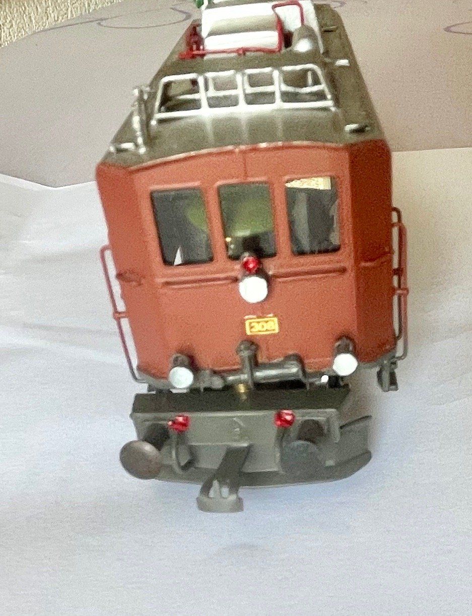 Modelleisenbahnen: Intermodell  BLS Ce 4/4  H0  Messing – Neu (gemäss Beschreibung) aus Bleiken von hbw45 4