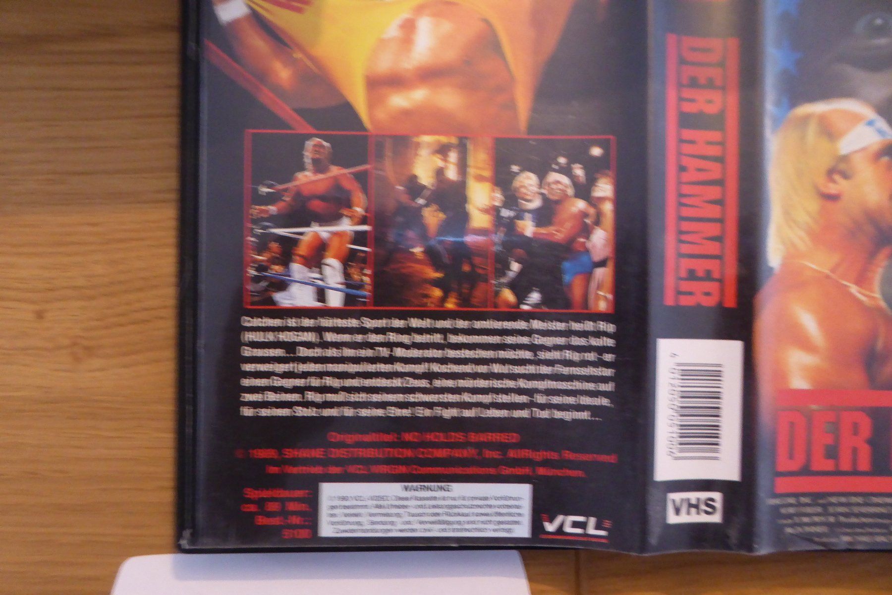 Tutti i VHS: VHS Der Hammer Hulk Hogan mit Backup DVD – Usato da Allschwil venduto da Summelsarium 3