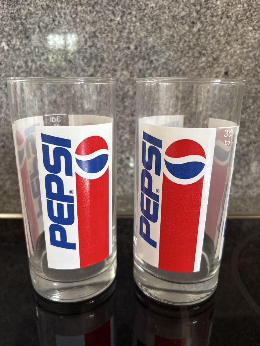 Pepsi Verres: 2 Pepsi Gläser 3 dl – D'occasion à Unterentfelden par Lavach