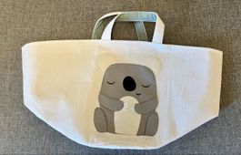 Spielsachen Tasche Micasa Koala Motiv weiss gute Zustand