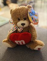 Neues M&M's Bärli mit Herz, ideales Geschenk
