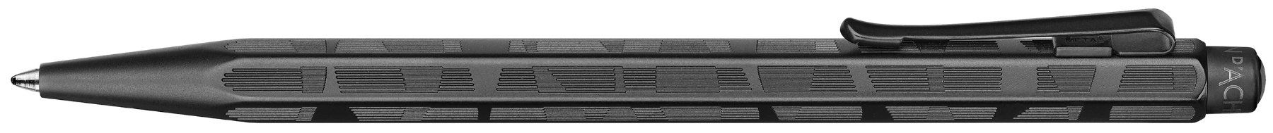 Caran D'Ache Penna & Evidenziatori: 8902.010 ECRIDOR Kugelschreiber Black Lines + Lederetui CDA – Nuovo e nell'imballaggio originale da Strengelbach venduto da Mozi1 1