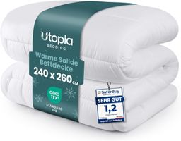 Ganzjahresdecke Bettdecke 240x260 Duvet Decke Polyester warm