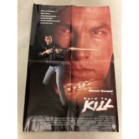 Hard to Kill - Steven Seagal Filmplakat, Rarität! Top!