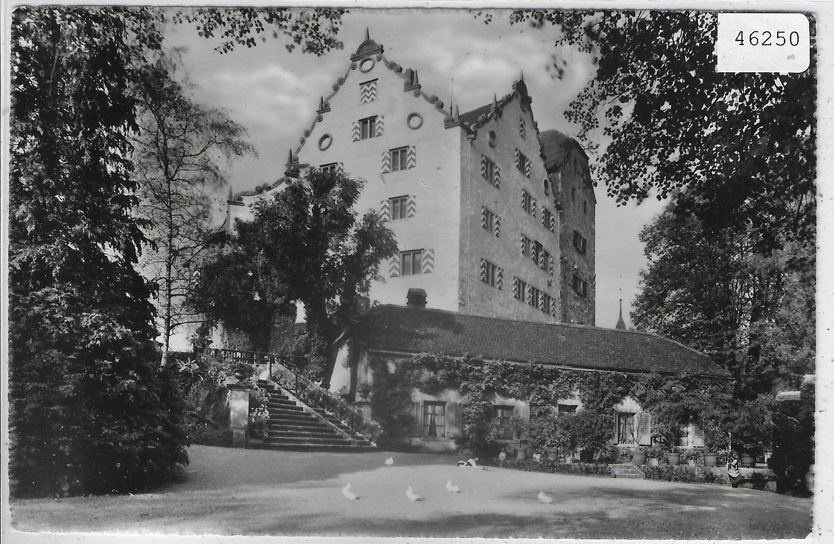 Cartoline postali: Schloss Wildegg mit Burghof – Usato da Ettingen venduto da Kartenplanet