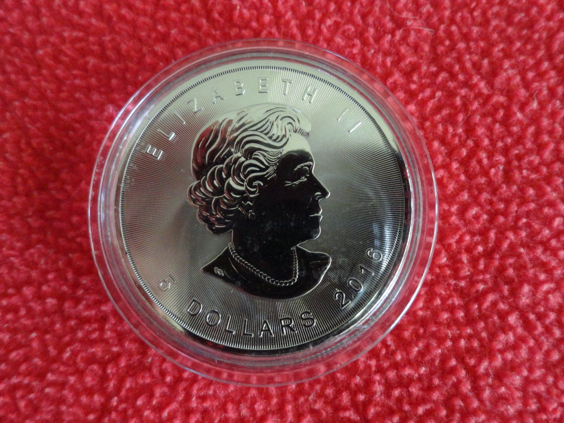 Tutti le monete: Silbermünze Kanada Maple Leaf 5 Dollars 2016 - Elizabeth II – Nuovo (secondo la descrizione) da Gerlafingen venduto da Shiva_74 1