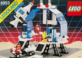 1987 LEGO Cosmic Laser Launcher 6953 Classic Space Vintage