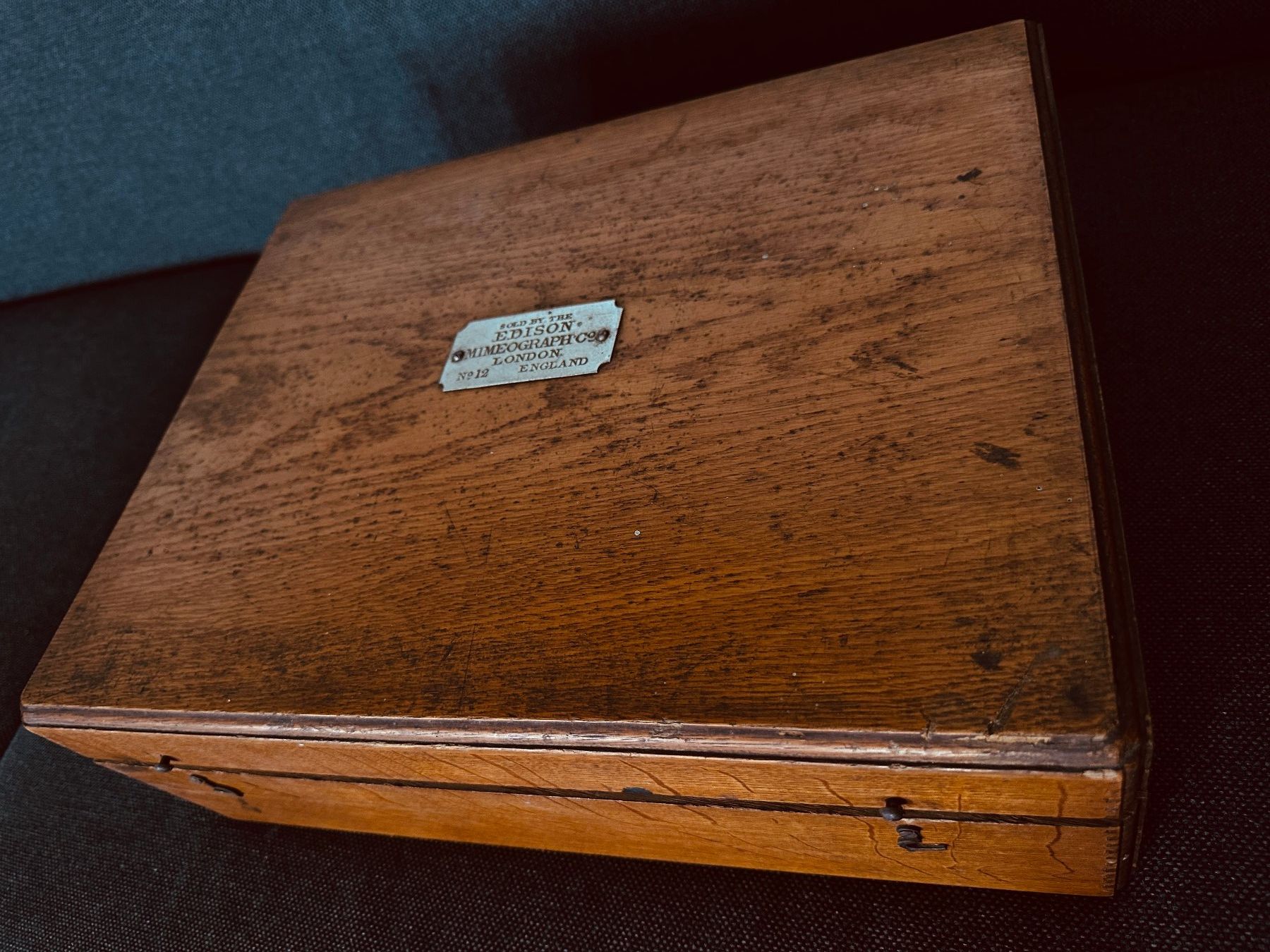 Tutti gli attrezzi: "EDISON" Mimeograph No12 "antik" – Difettoso da Dachsen venduto da ColdChisel 6