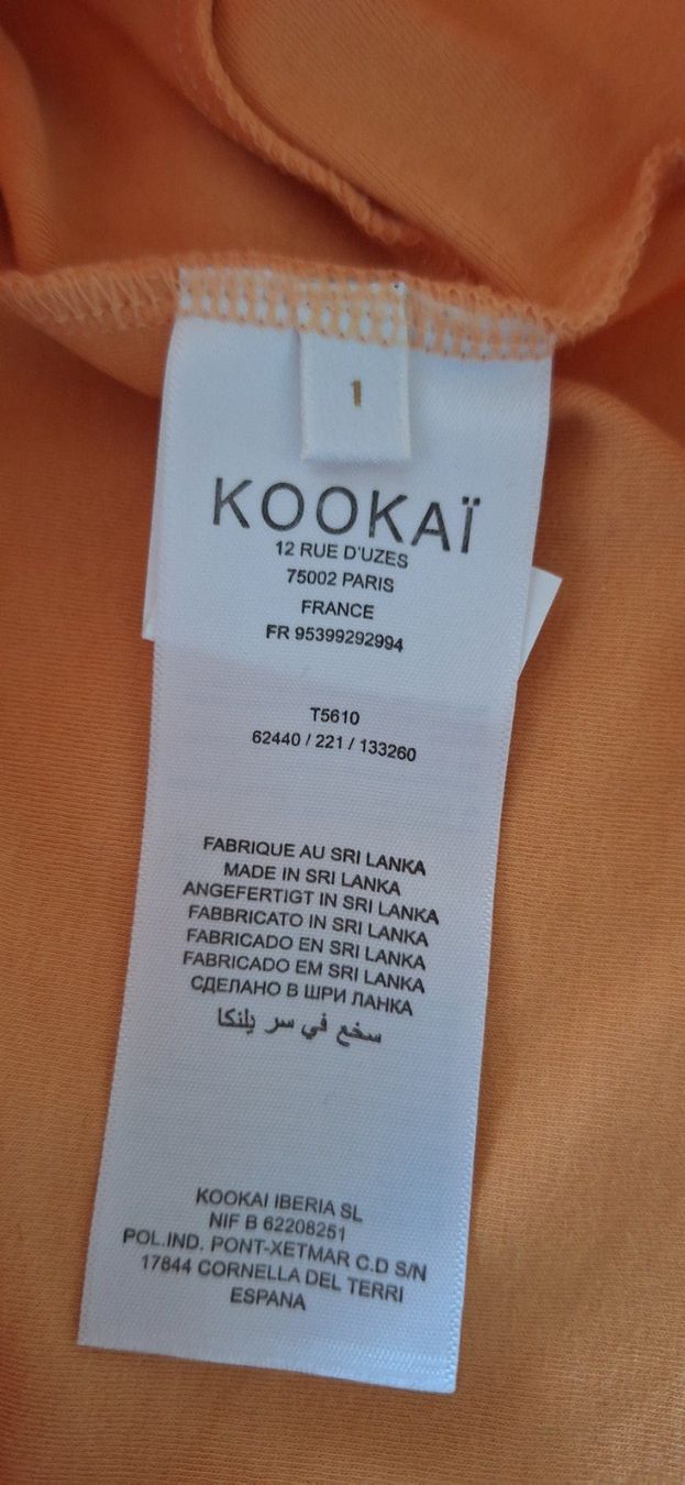 Kookai T-shirt: Kookai, croc top – Nuovo e nell'imballaggio originale da Lussery-Villars venduto da pousinete02 3
