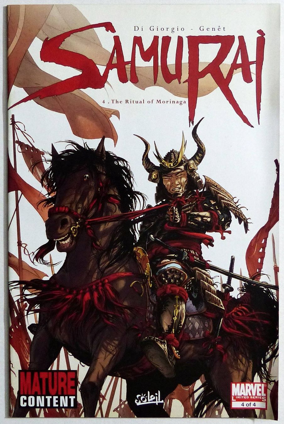 Fumetti: SAMURAI LEGEND 1-4 COMPLETE SERIE MATURE CONTENT MARVEL 2008 – Usato da Lugano venduto da YouWantUS 7