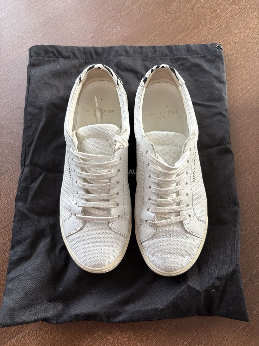 Saint Laurent Scarpe da donna: Saint Laurent sneakers - Andy leather trainers – Usato da Zürich venduto da ilo_ckh7