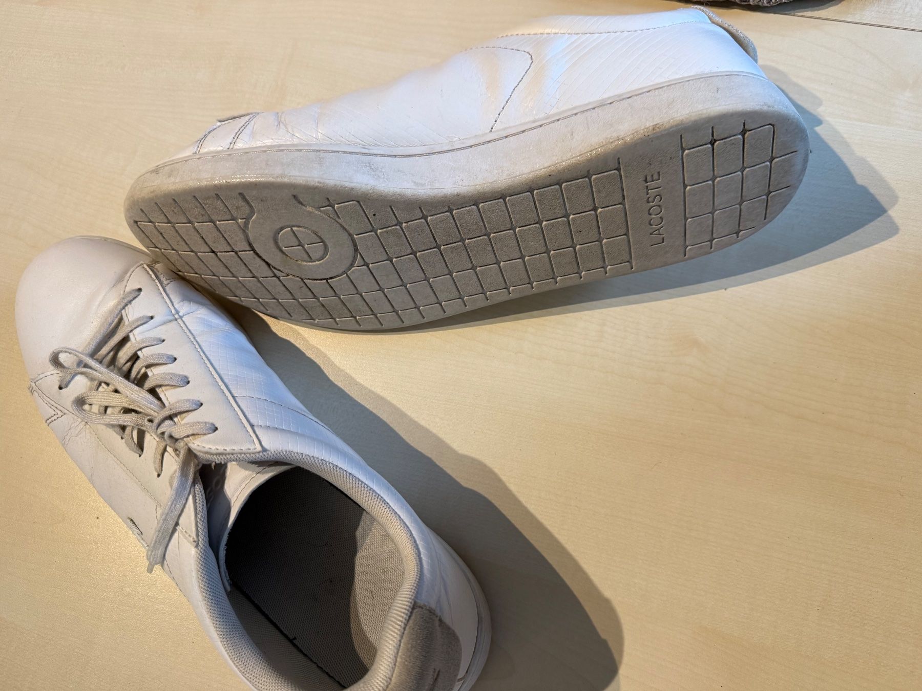 Lacoste Scarpe da uomo: Baskets Lacoste homme blanc état usagé taille non précisée – Usato da Studen (BE) venduto da lagunablu19 2