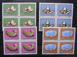 1960  PP  4er Blöcke***   SBK  48.--       Lot 331