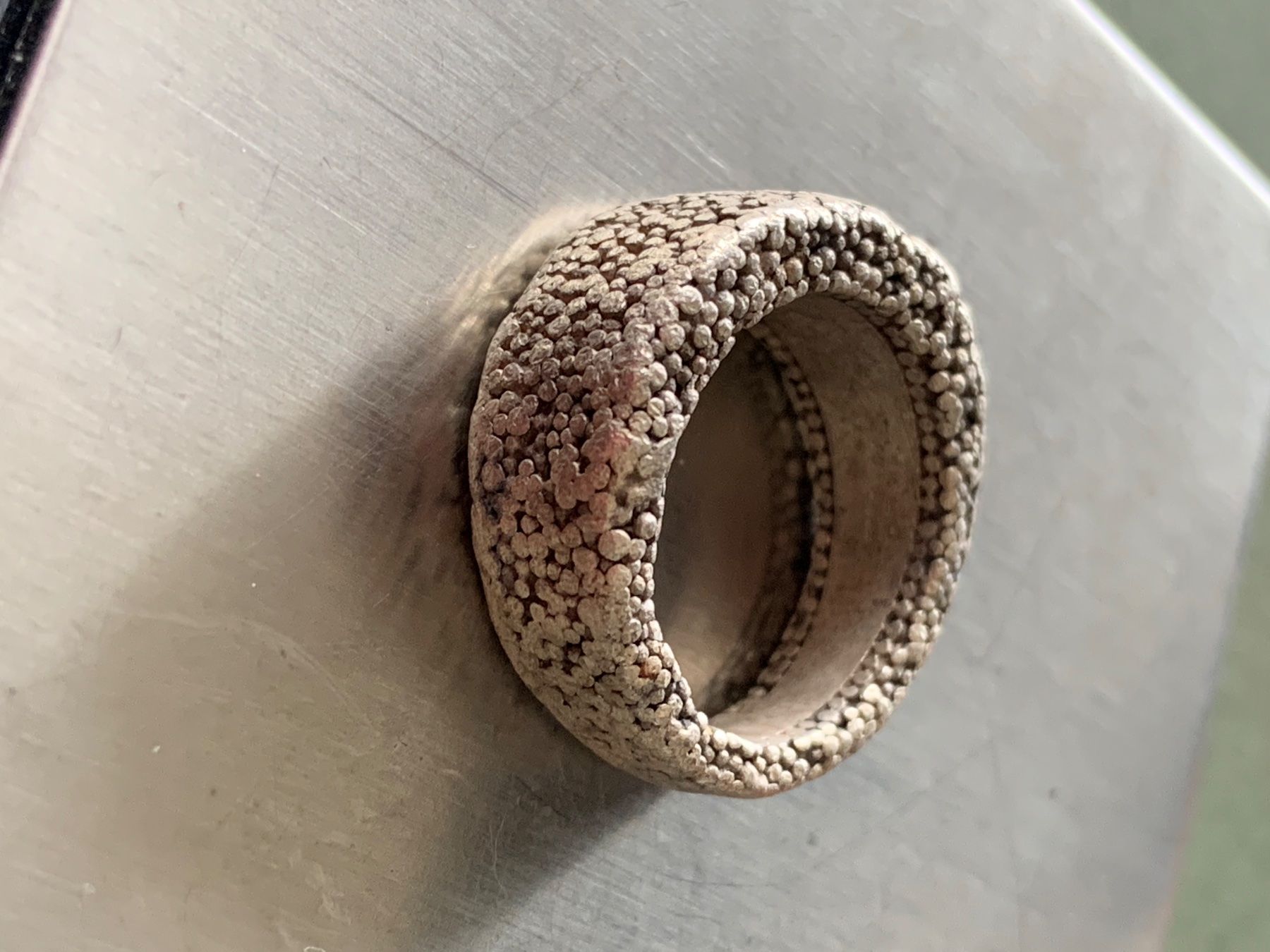 Ringe: Silberring 1000 dots (54) – Gebraucht aus Dittingen von Bellevista 3