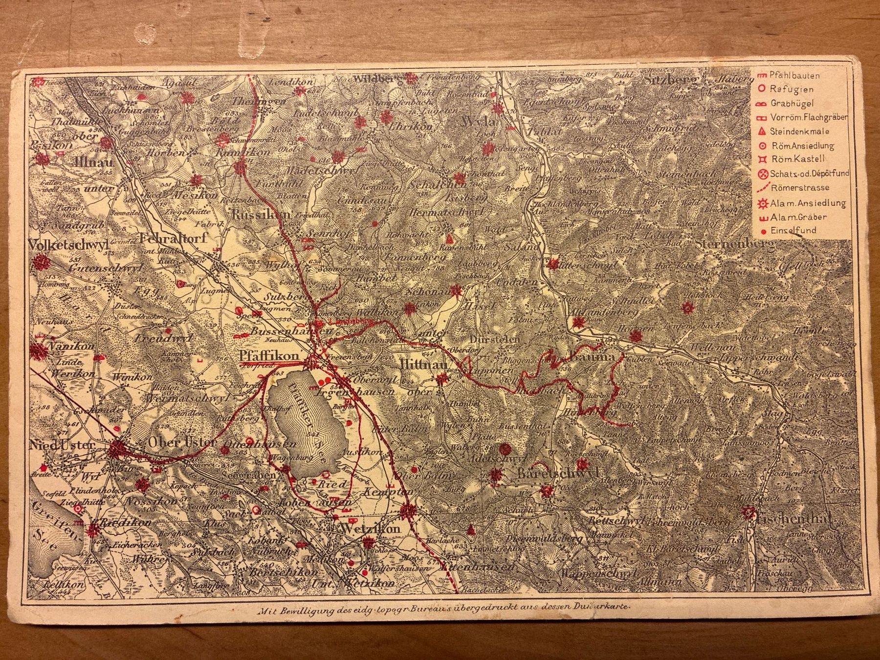 Landkarten & Atlanten: Panorama Karte Pfäffikon ZH ... – Gebraucht aus Wetzikon ZH von chris7pat 4