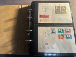 Sammlung Pro Partia ab 1960 Schweiz Briefe FDC