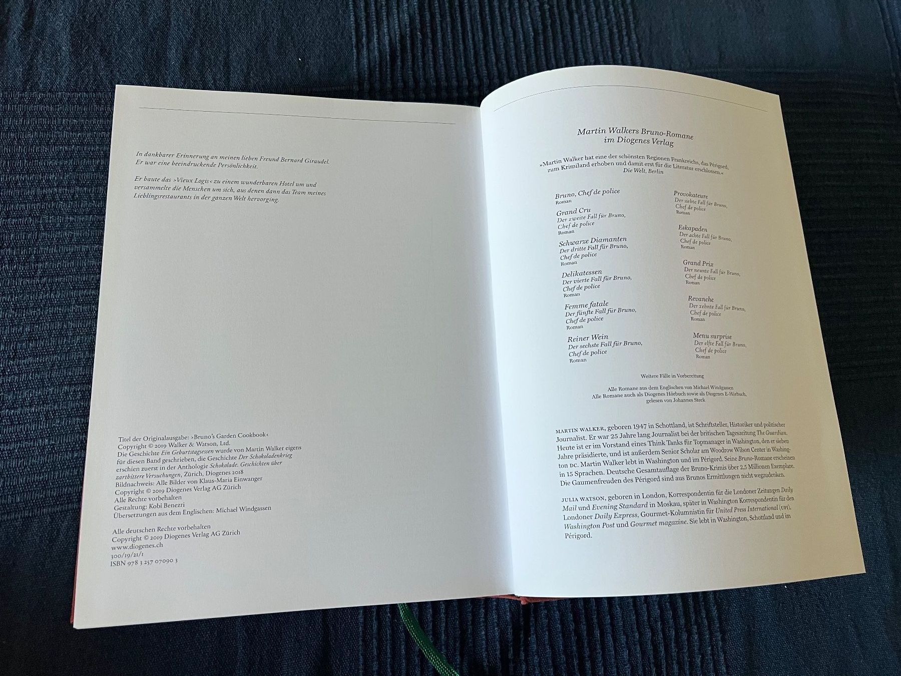 Livres: Martin Walker 2 Bücher – D'occasion à Steffisburg par 9MOMO5 7
