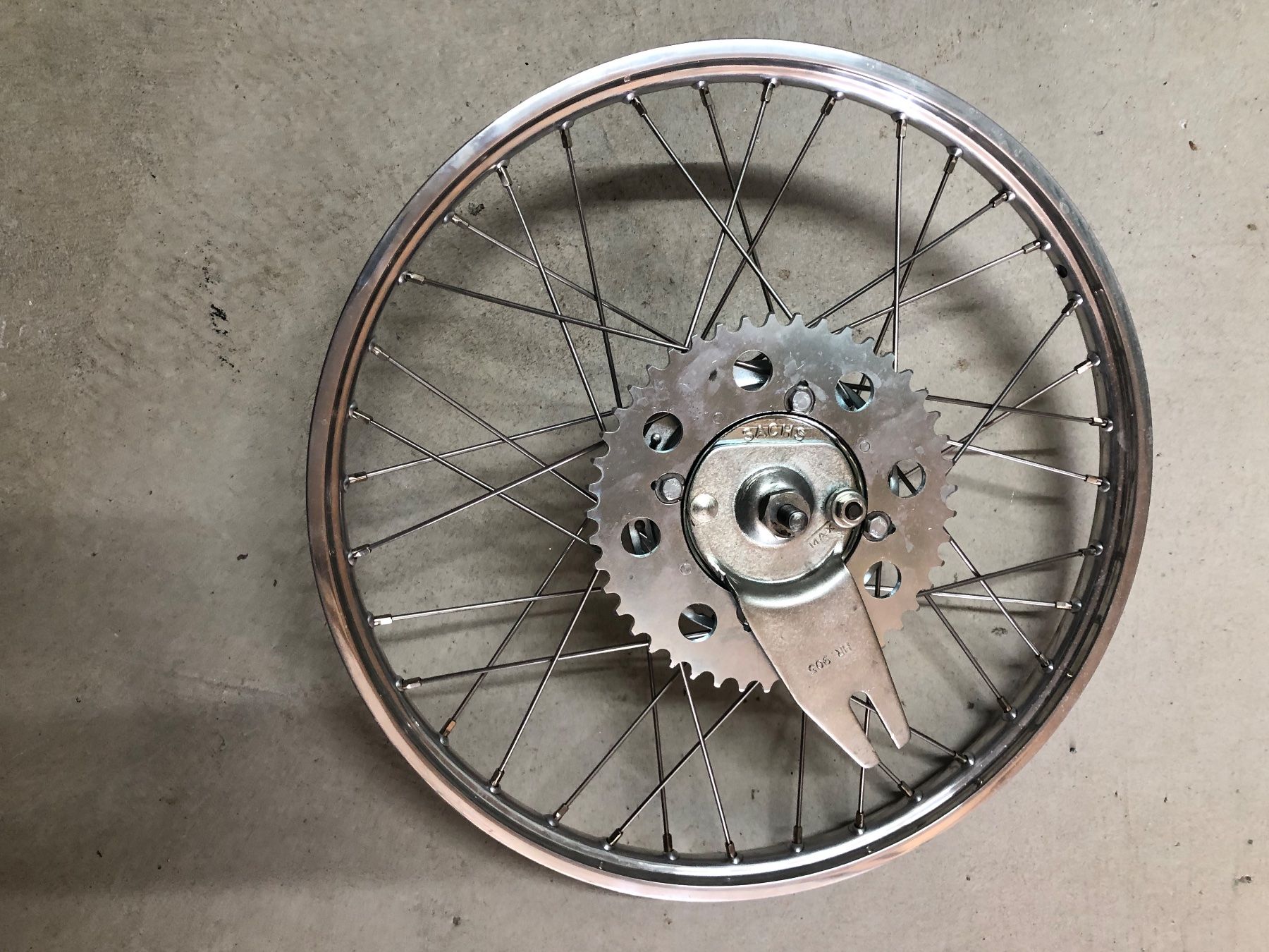 Pneumatici & Ruote complete: Hinterrad Puch NS – Usato da Rheineck venduto da rom-ano63 3