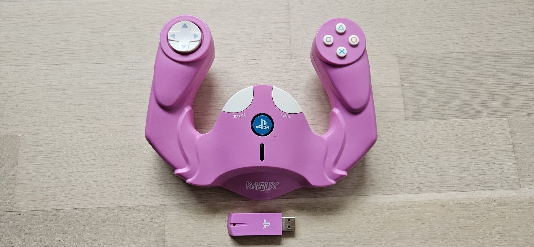 Controller: PS3 KidzPlay Controller Wireless Motion Racing Wheel – Usato da Baden venduto da Boomer76 1