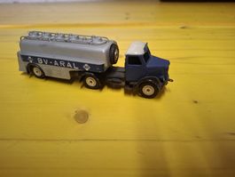 Seltener Tankwagen BV-Aral Modellauto neuwertig !!