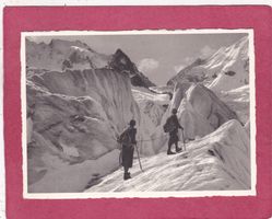 Auf dem Tschiervagletscher Berninagruppe