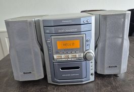 PANASONIC SA-PM11 mini-chaine, chargeur 5 cd