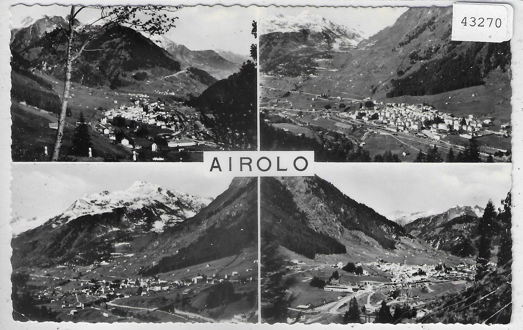 Cartes postales: Airolo - Multiview – D'occasion à Ettingen par Kartenplanet