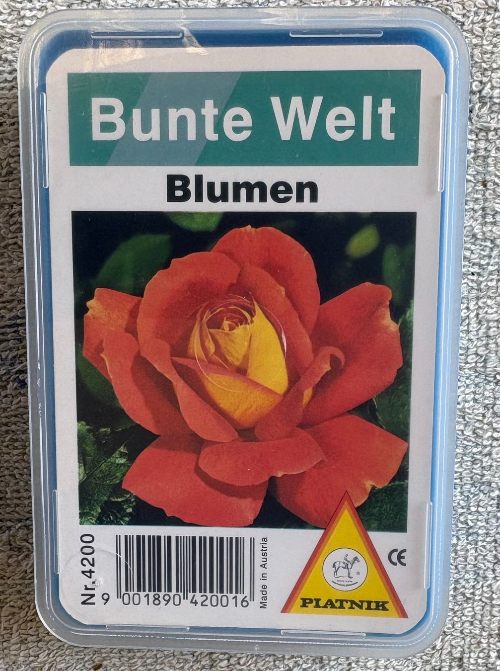 Giochi: QUARTETT BUNTE WELT BLUMEN – Usato da Ostermundigen venduto da Heavenmaus75