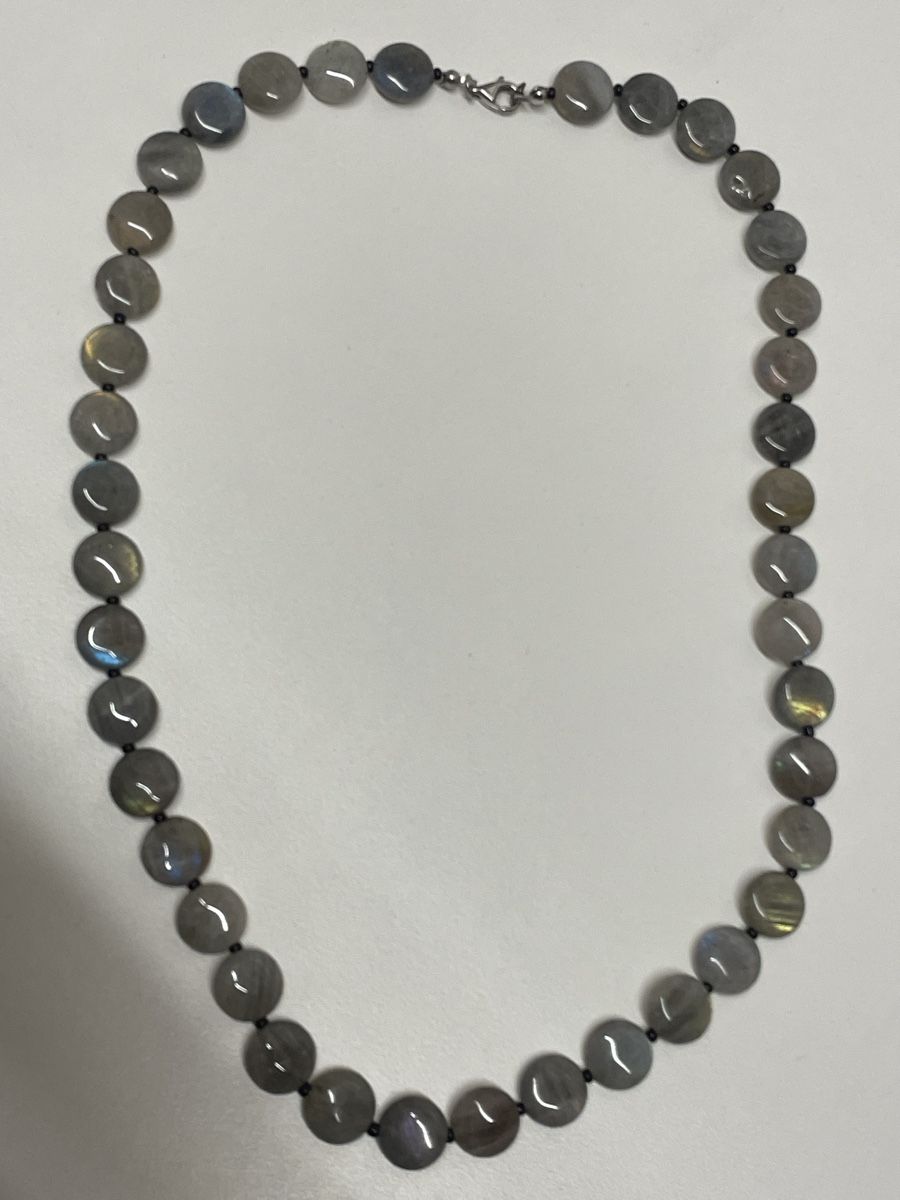 Catenine: Edelsteinkette aus Labradorit – Nuovo (secondo la descrizione) da Rümlang venduto da resale35