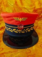 Casquette CFF/SBB Mütze, 1 Laurier et 1 Galon, coiffe rouge