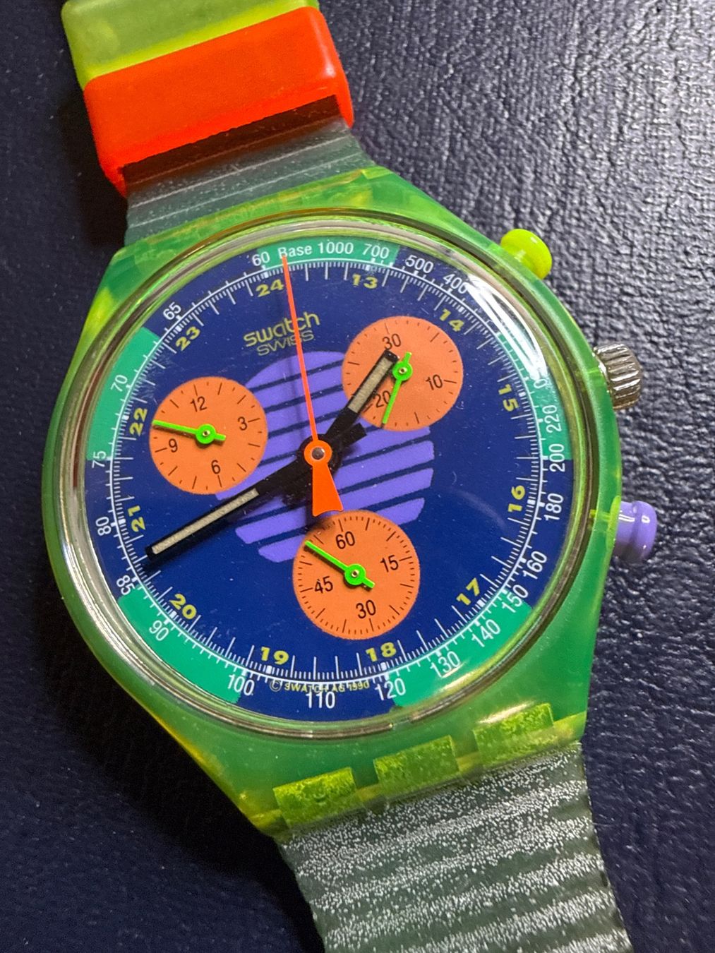 Swatch Montres: Swatch Chrono 1990 – D'occasion à Pfeffingen par Allhandelklgwatches
