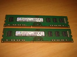 2 stück 8gb ddr3 PC3L 12800 (1600) RAM für Computer.