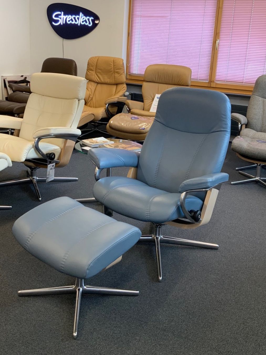 Stressless Poltrone: Neuer Sessel Stressless, Mod. Consul – Nuovo (secondo la descrizione) da Disentis/Mustér venduto da inf_2hbd