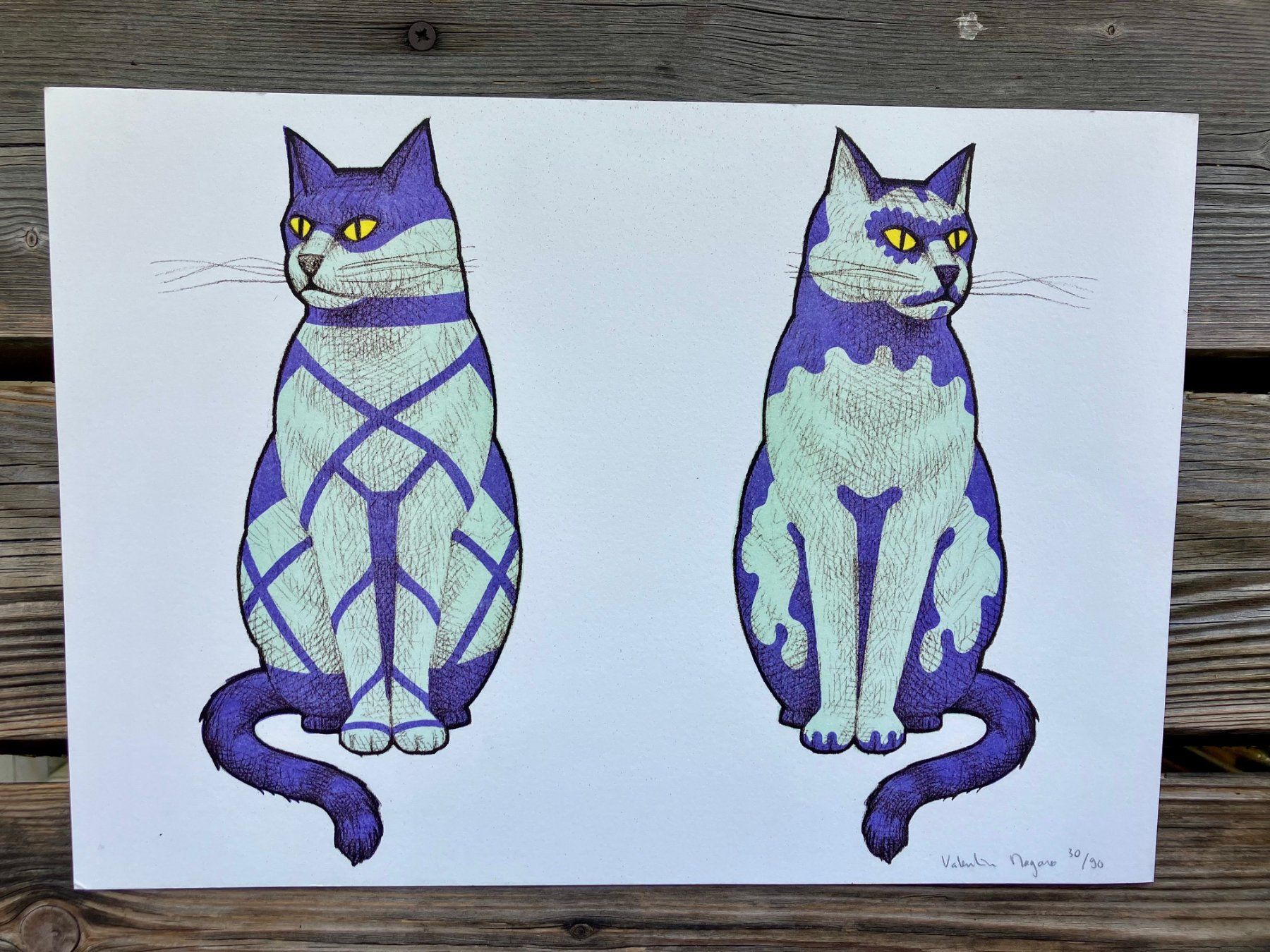 Grafica & Litografie: Valentin Magaro Lithographie – Usato da Winterthur venduto da Barunggeli 7