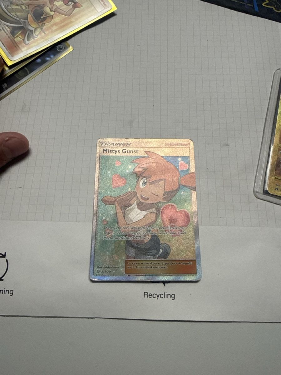 Pokémon Carte collezionabili: Mistys Gunst Pokemon Karte – Usato da Appenzell Meister. venduto da ROMDIE10