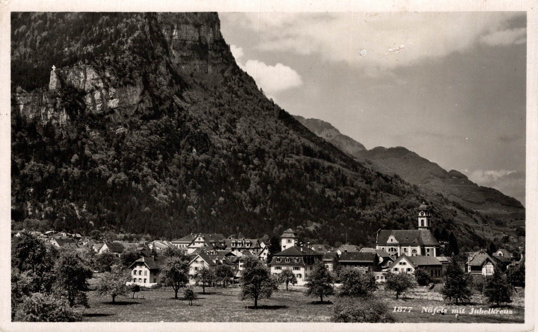 Cartes postales: Näfels mit Jubelkreuz – D'occasion à Bronschhofen par Astore
