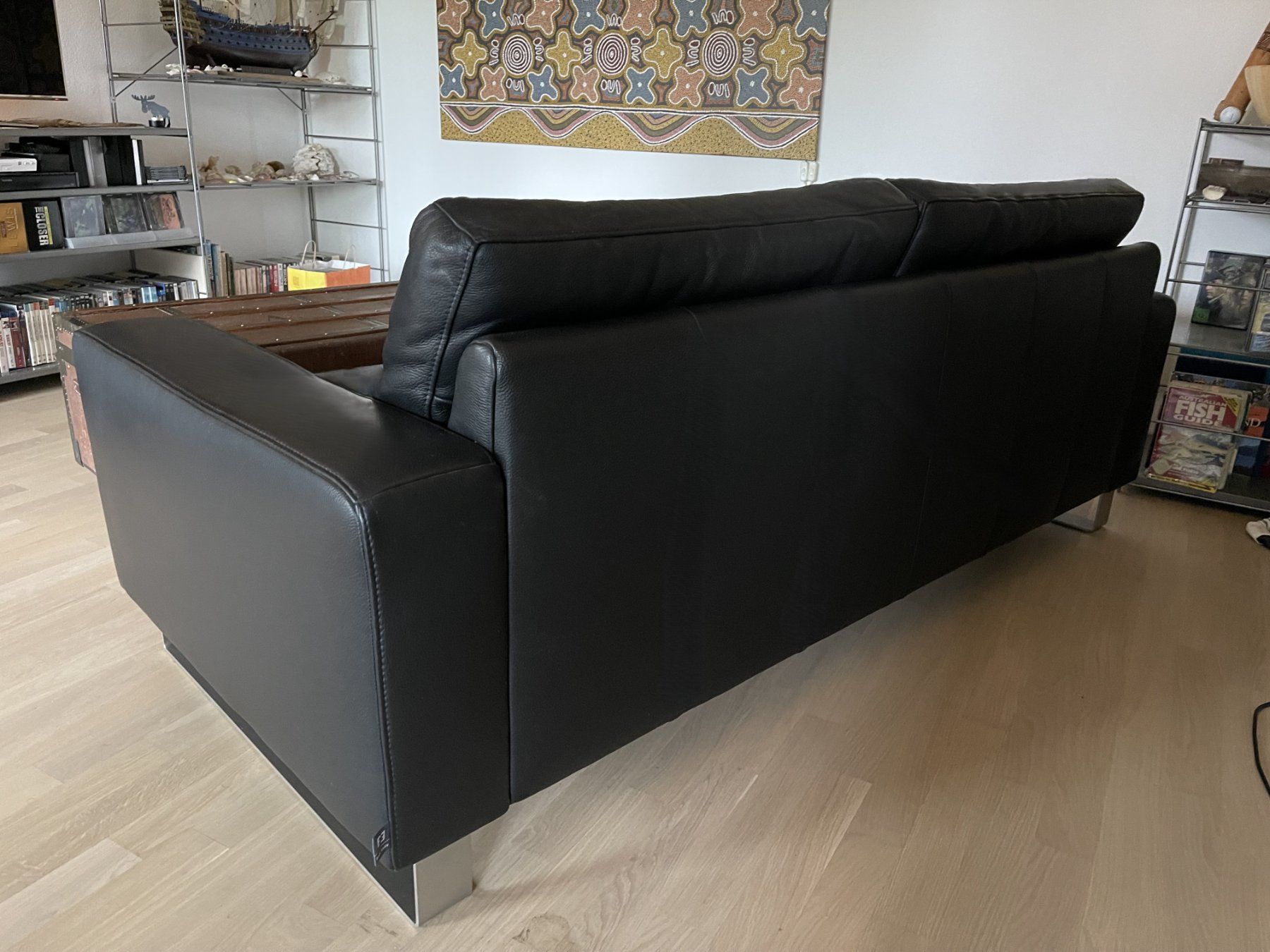 Divani: Echtleder-Sofa, Ewald Schilling – Usato da Oetwil am See venduto da Kookaburra_1 3