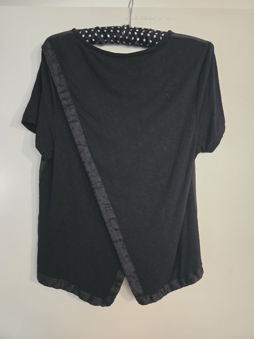 T-shirt: schickes Shirt in Materialmix, 40 – Usato da Dübendorf venduto da Timulka 2