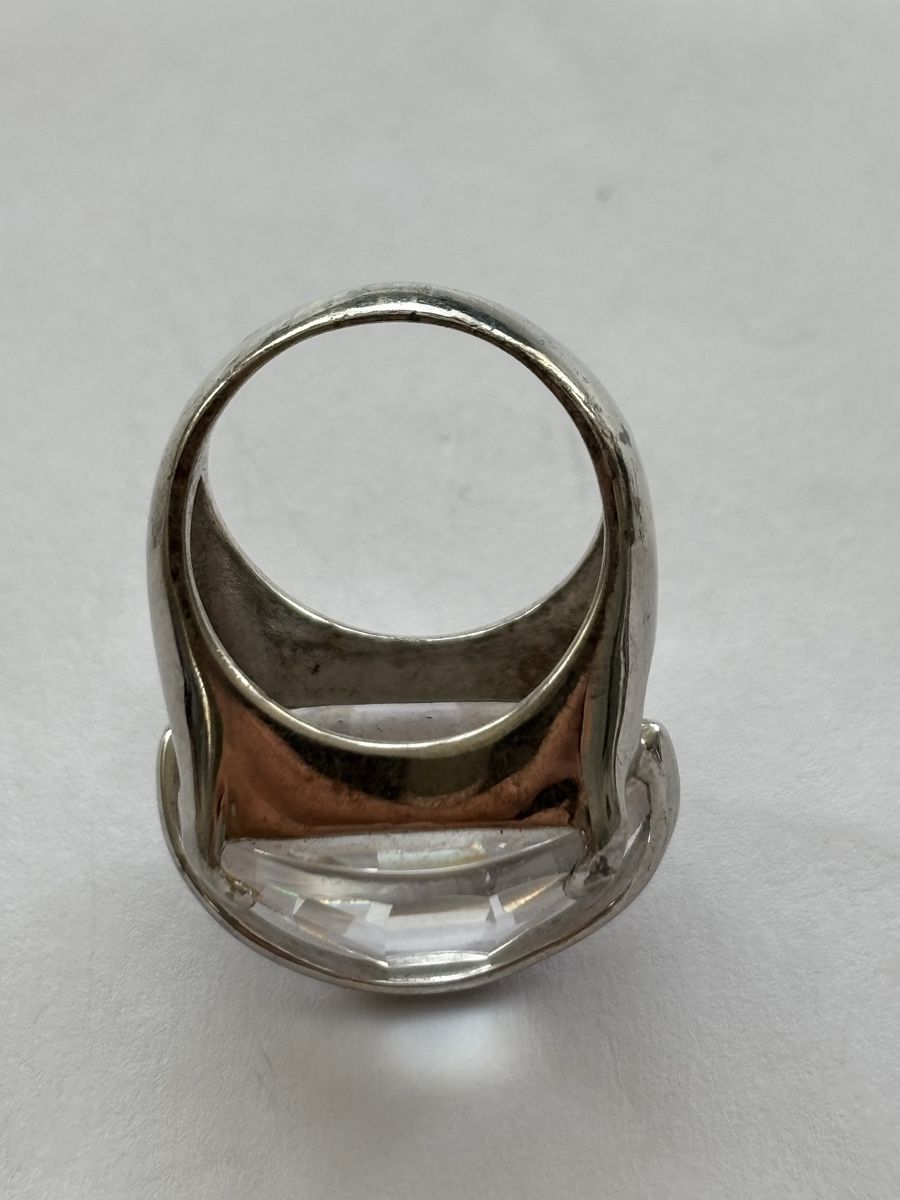 Anelli: Ring mit geschliffenemStein Silber 925 gebraucht – Usato da Langnau am Albis venduto da flusspflege 4