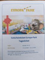 Europa Park Gutschein