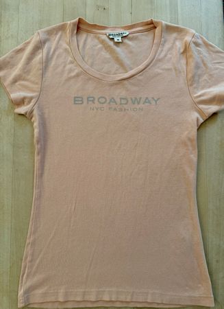 T-Shirt Broadway NYC Fashion Grösse M zartrosa neu