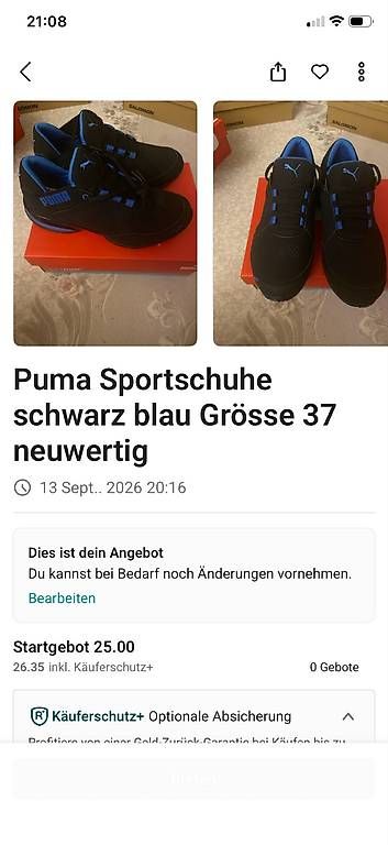 Scarpe per ragazzi: Puma Schuhe GR.37 – Nuovo e nell'imballaggio originale da Luzern venduto da rko_r8jd
