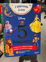 Livre Disney 5 histoires CP Hachette J'apprends à lire