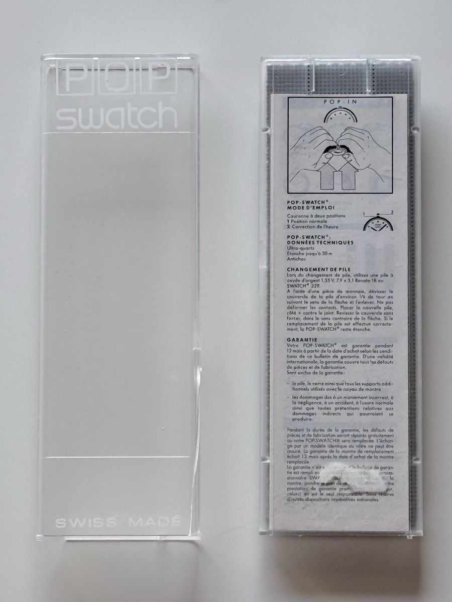 Swatch Orologi: Pop Swatch – Nuovo e nell'imballaggio originale da Epalinges venduto da Lily2006 3