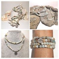 108 Mala Yoga Charme Lotus Armk. - Spendenaktion