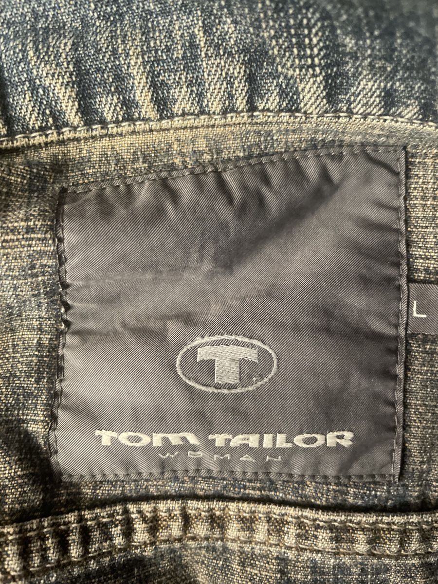 Tom Tailor Giacche: Jacke Jeans Tom Taylor Blu Navy – Usato da Capolago venduto da LA.BOTTEGA 2