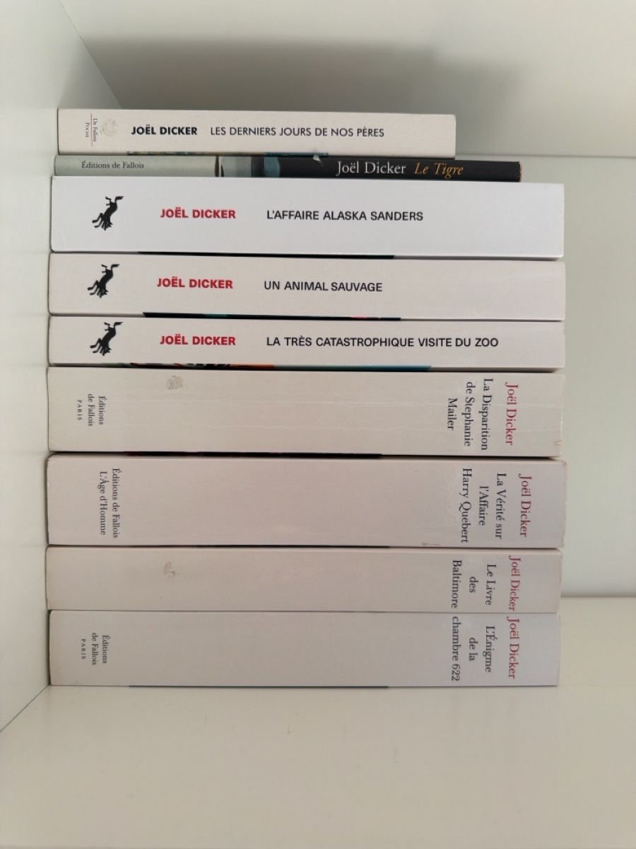 Libri: Lot complet livres Joël Dicker  – Usato da Vernayaz venduto da cla_cj7n