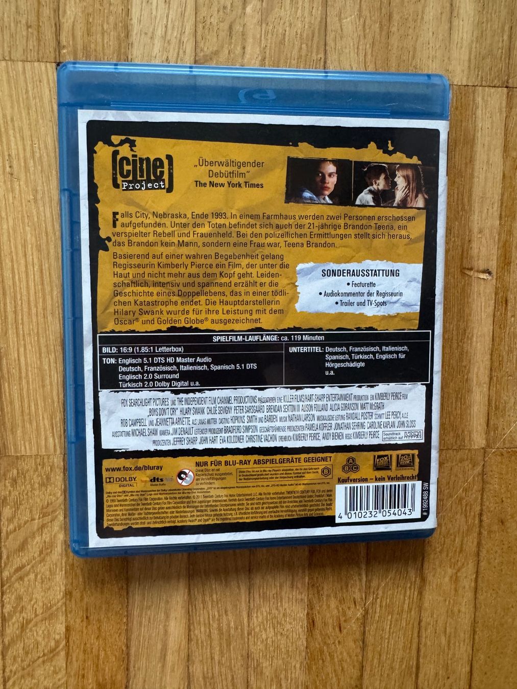 Alle DVDs: BOYS DON'T CRY. (BLU-RAY) – Gebraucht aus Basel von san_2qlq 1